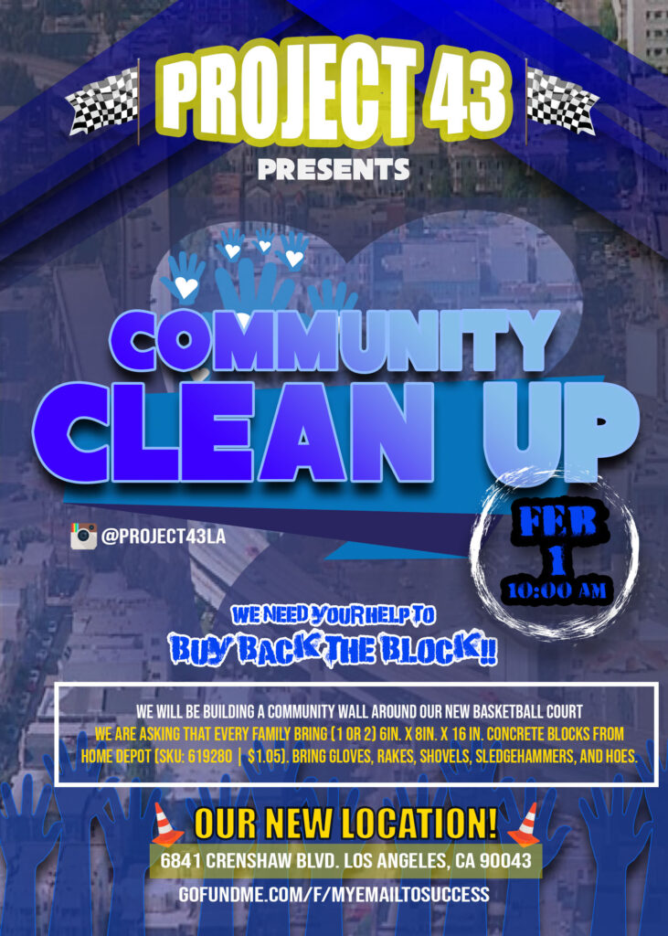 Project 43 Community Clean Up