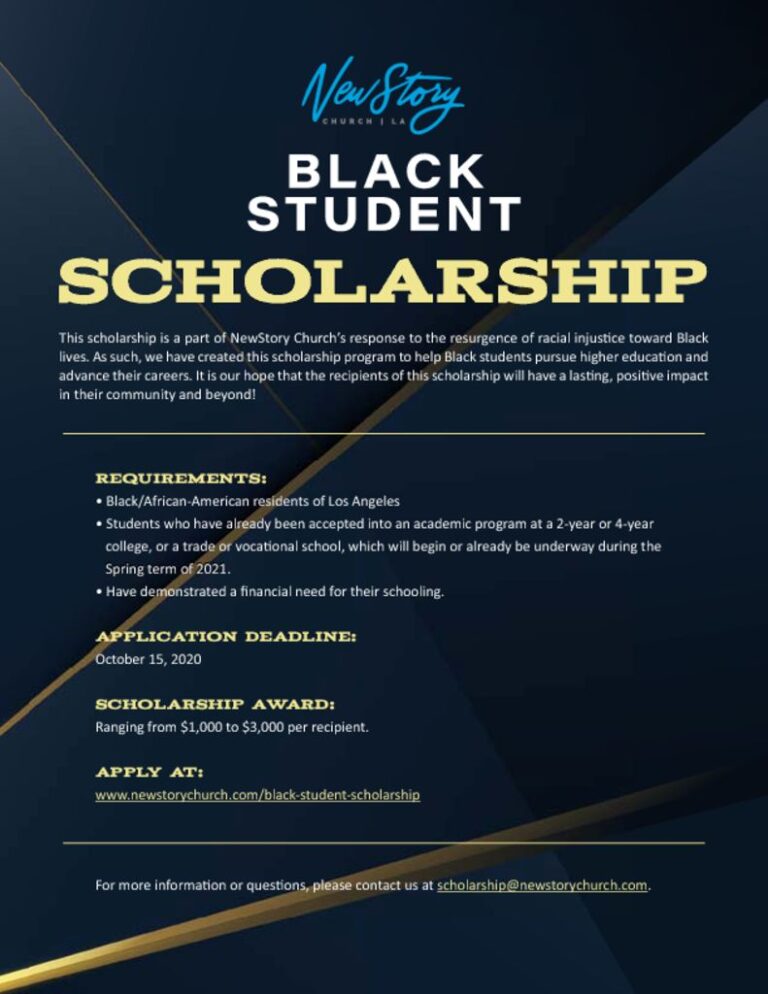 african american scholarship essay