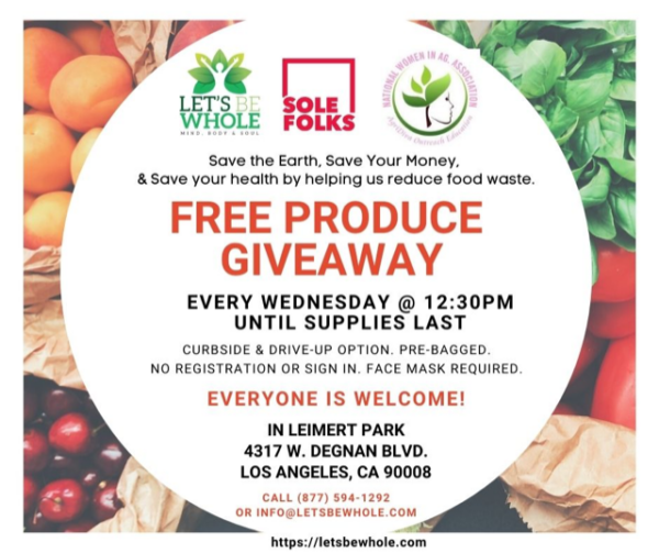 Produce Giveaway Park Mesa Heights Community Council