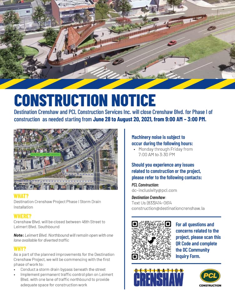 sankofa construction notice