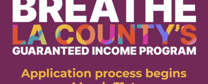 The application process for the County’s Guaranteed Income Program begins March 31st