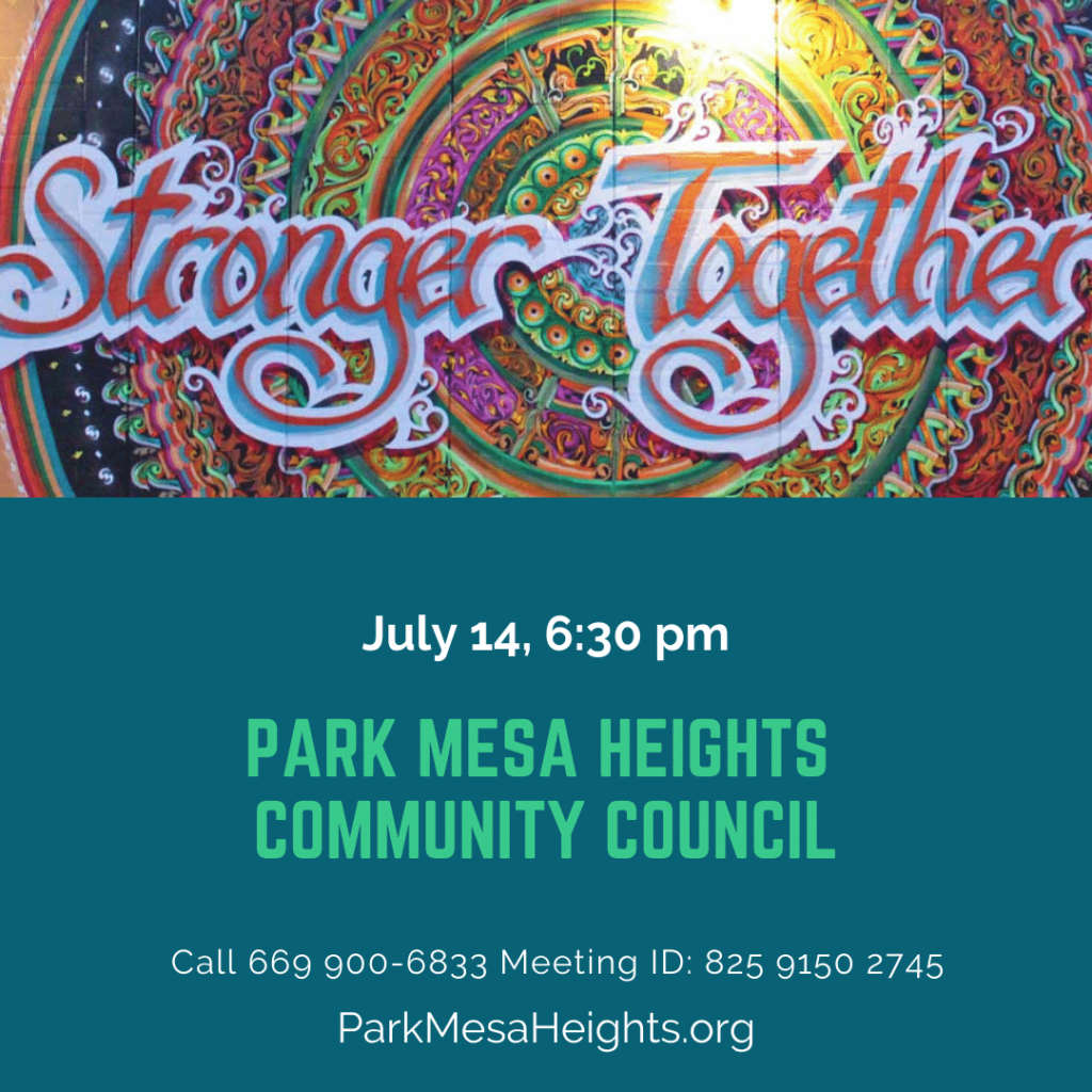 Park Mesa Heights Meeting