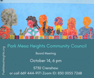Park Mesa Heights Community Council 