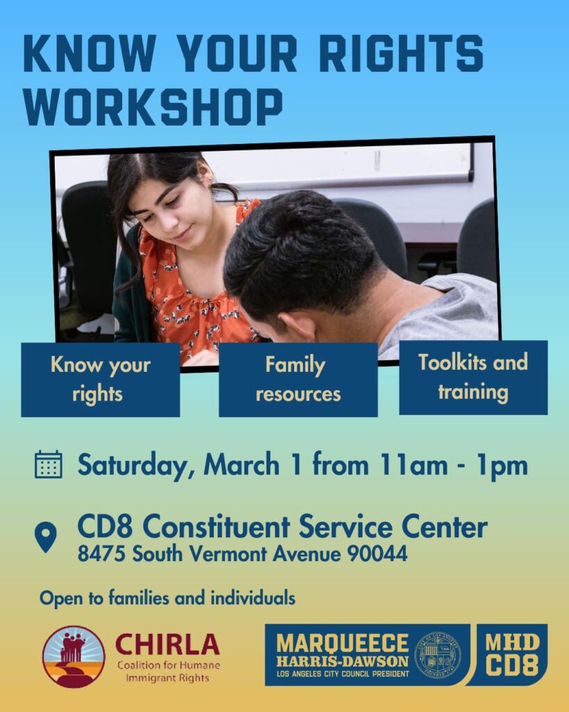 Know Your Rights Workshop