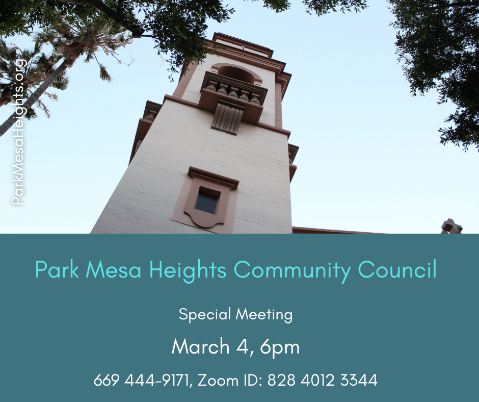 Park Mesa Heights Community Council