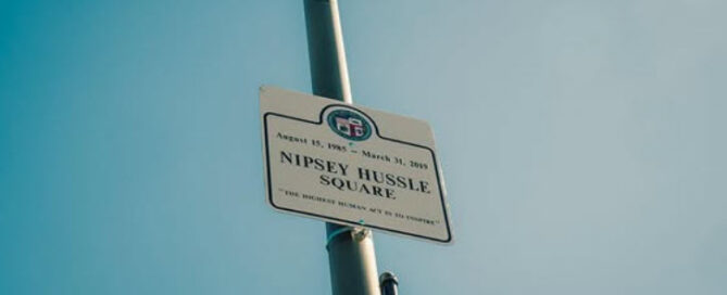 nipsey hussle sign