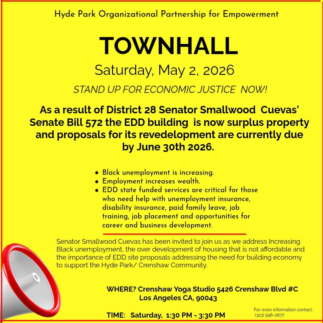 EDD Town Hall Meeting