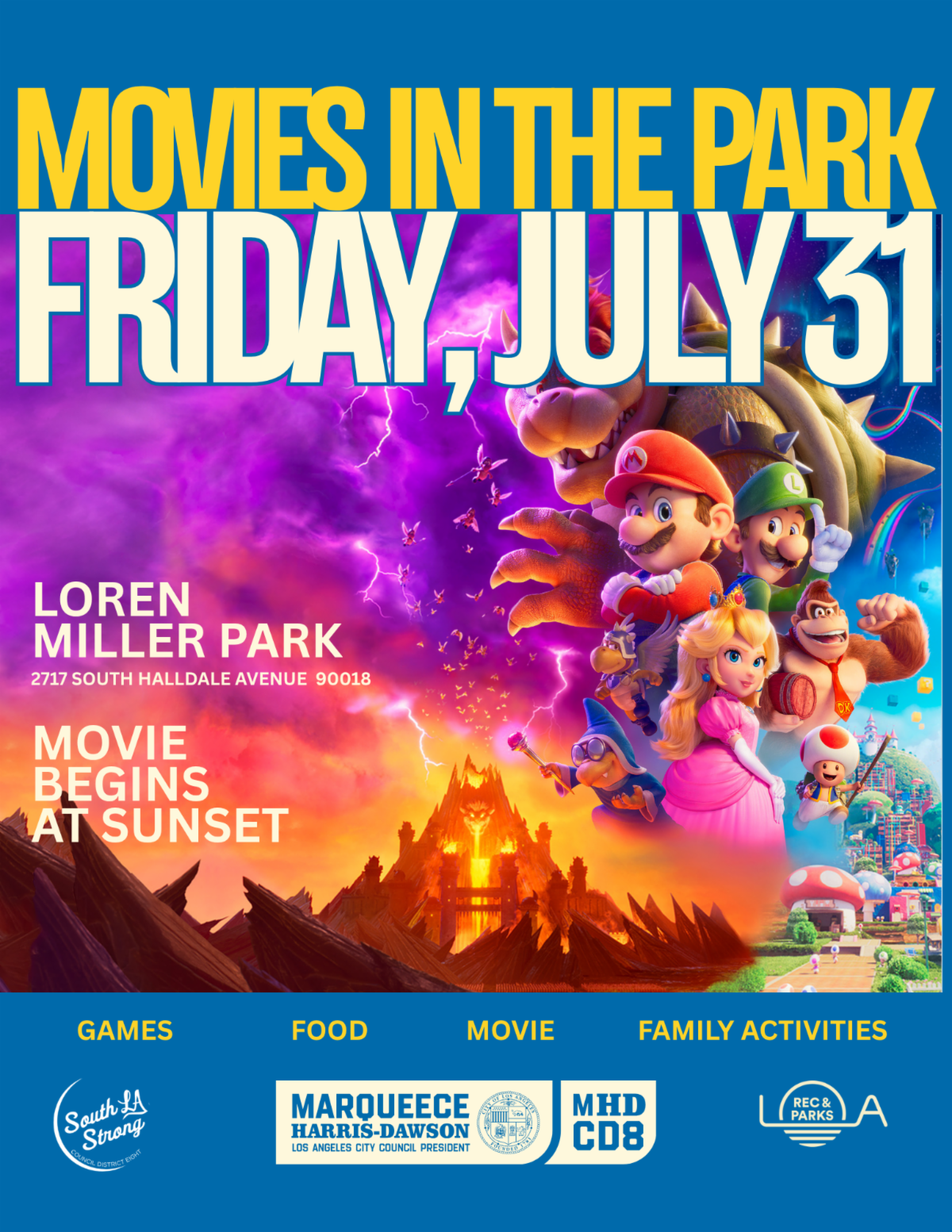 movie in the park