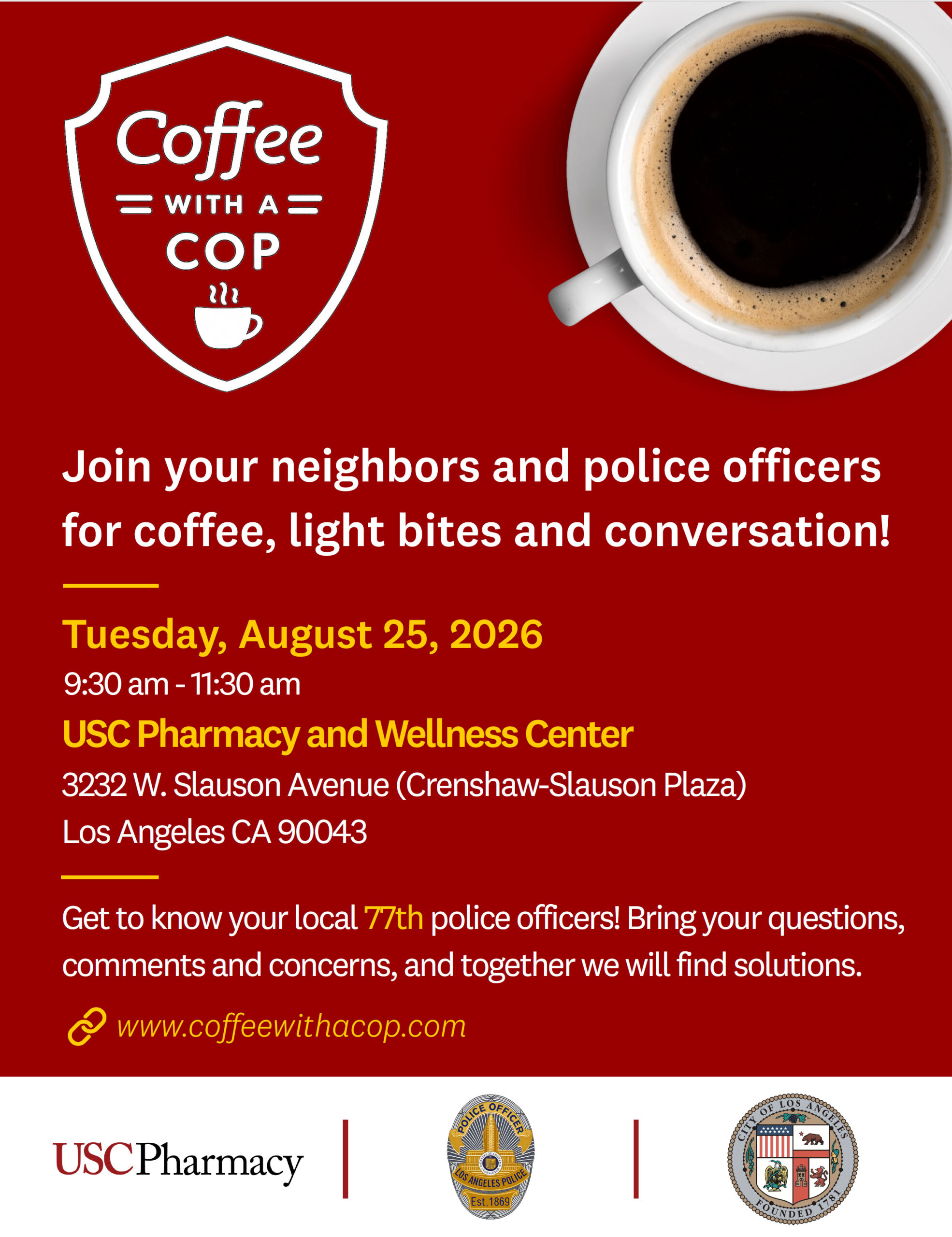 coffee with a cop